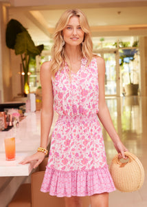 Provence Coverluxe Smocked Waist Dress (169-PR-1085)