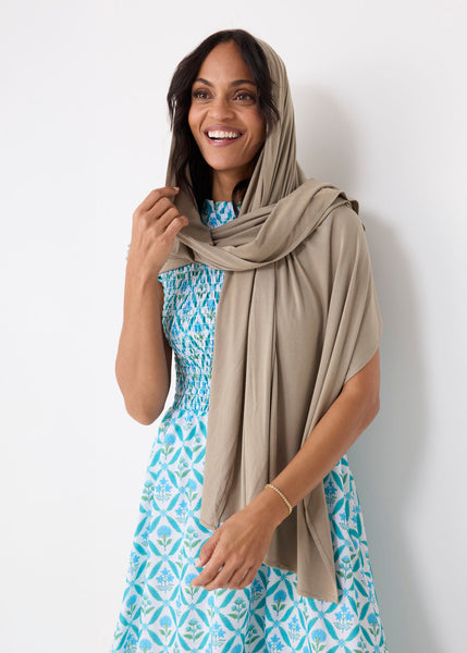 Sand Bamboo Sun Wrap (204-CC-1951-O/S)