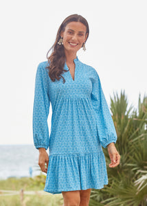 Rosemary Beach Placket Tiered Dress (274-RB-1704)