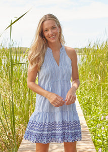 Seaside Sleeveless Tiered Dress (276-SEA-1726)