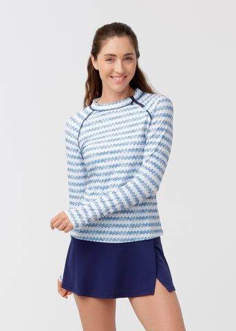 Essentials Navy Classic Swim Skirt (414-MNE)