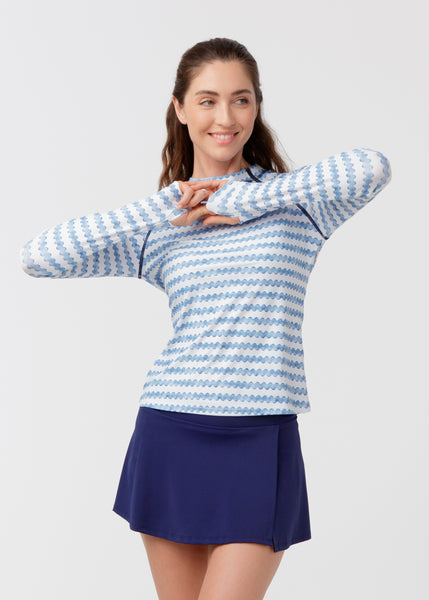 Essentials Navy Classic Swim Skirt (414-MNE)