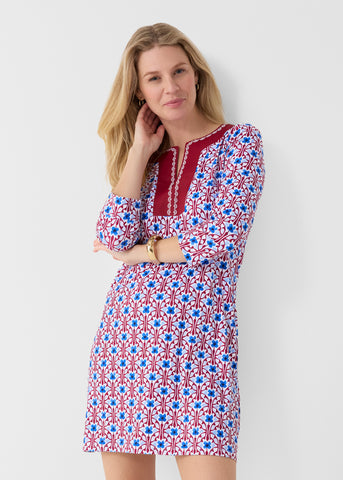 Concord Embroidered Tunic Dress (491-CCRD-2024)