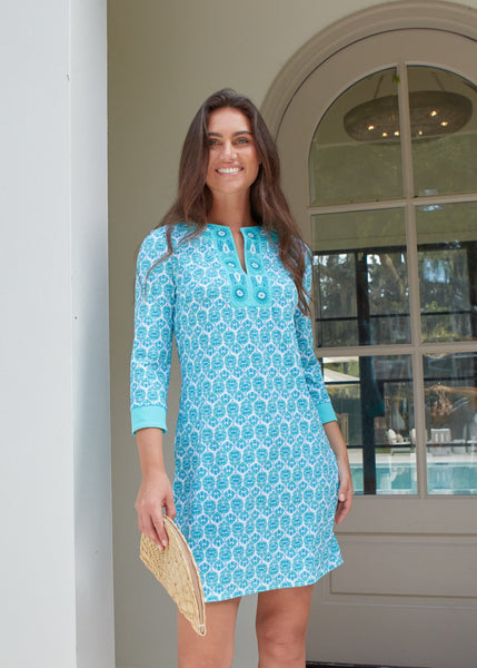 Rosemary Beach Embroidered Tunic Dress (491-RB-1714)