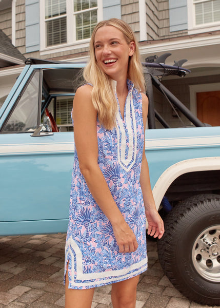 Palm Beach Sleeveless Tunic Cover up (519-PB-1653)