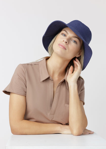 Navy Bucket Hat (800-CC-2031-O/S)