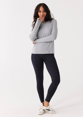 Grey Long Sleeve Top (862-CC-1932)