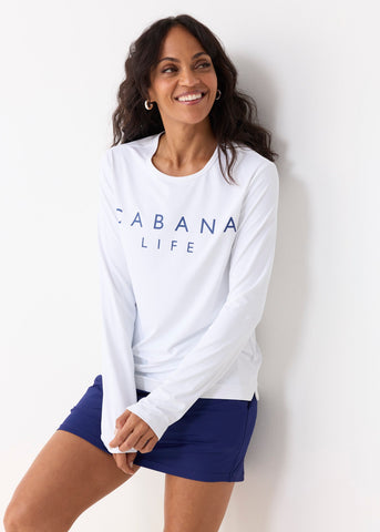 White Solid Unisex L/S Tee Shirt (881-CC-1948)