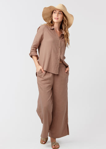 Brown Travel Pant (911-TB-1814)