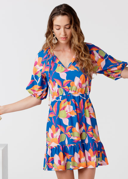 Oasis Flowy Cinch Waist Dress (375-OAS-2099)