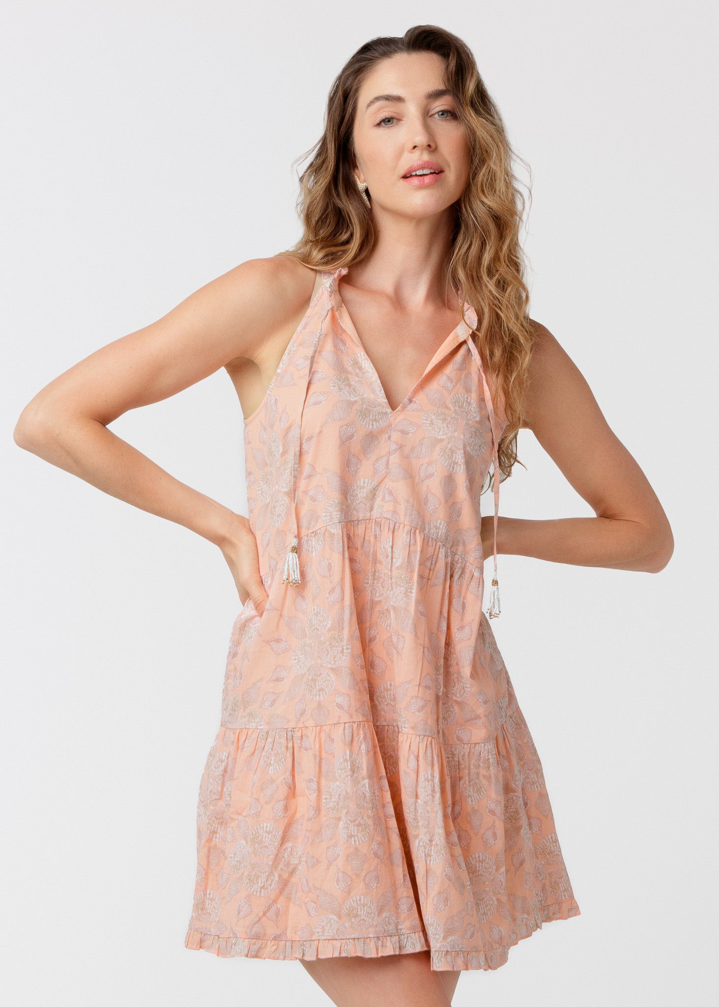 Coast Sleeveless Tiered Dress (276-CST-2070)