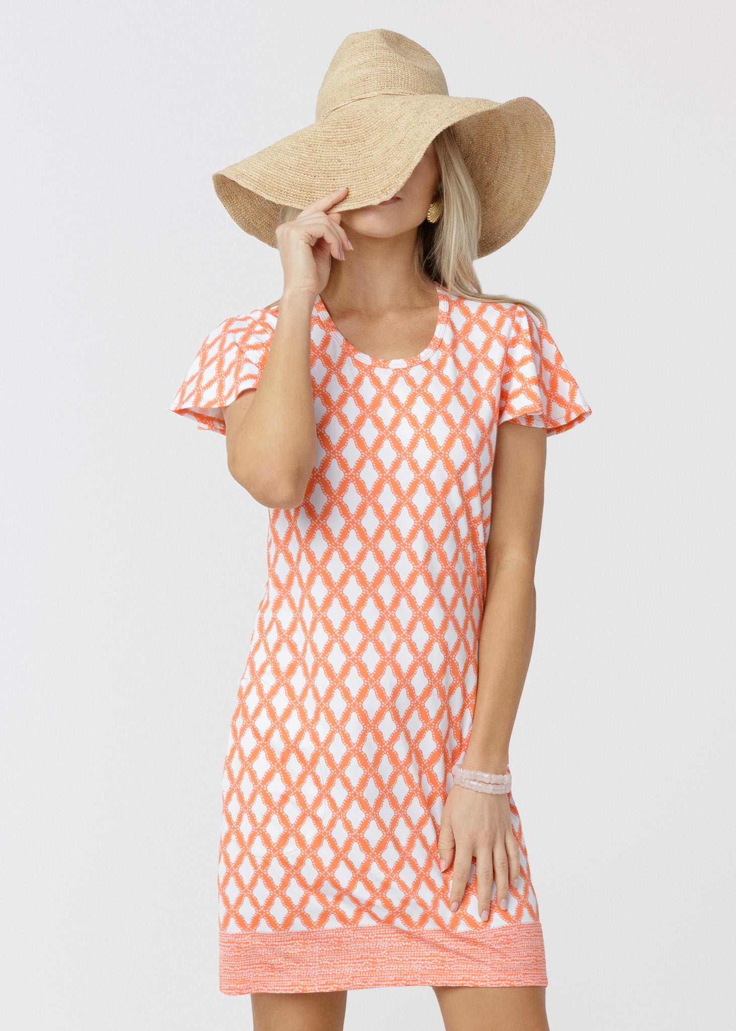 Oasis Short Sleeve Shift Dress (486-OAS-2122)