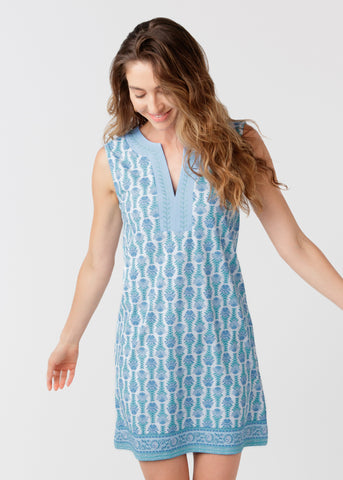 Flora Sleeveless Tunic Dress (461-FA-2091)