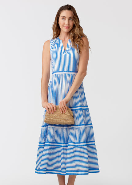 Woven Tiered Maxi Dress (257-PB-1701)