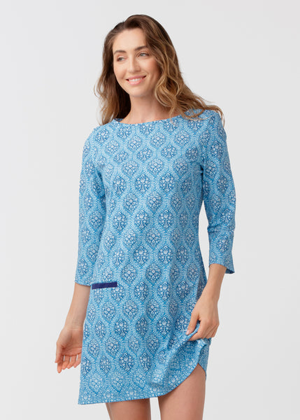 Harbor Cabana Shift Dress (495-HA-2055)