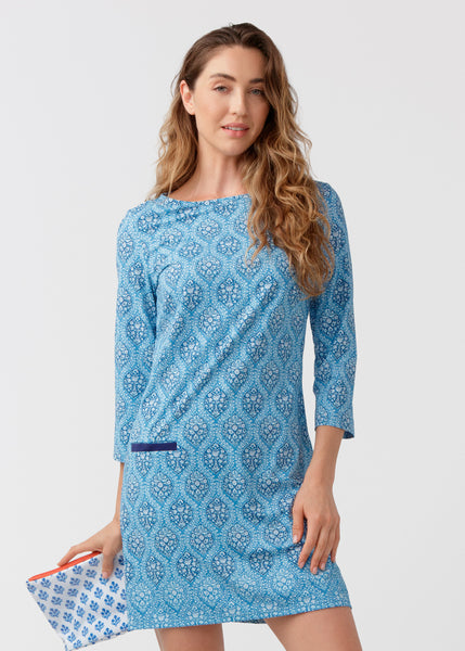 Harbor Cabana Shift Dress (495-HA-2055)