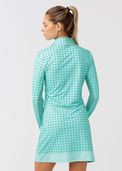 Flora 1/4 Sport Zip Dress (865-FA-2097)