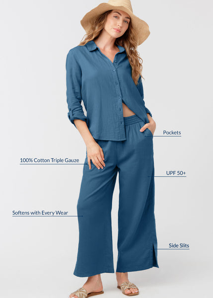 Navy Travel Pant (911-TB-1849)