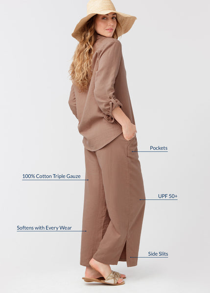 Brown Travel Pant (911-TB-1814)