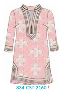 Coast Pique Tunic Dress (834-CST-2160)