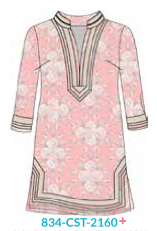 Coast Pique Tunic Dress (834-CST-2160)