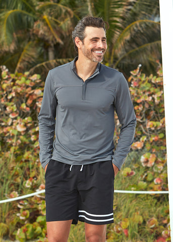Men's Grey Performance Top